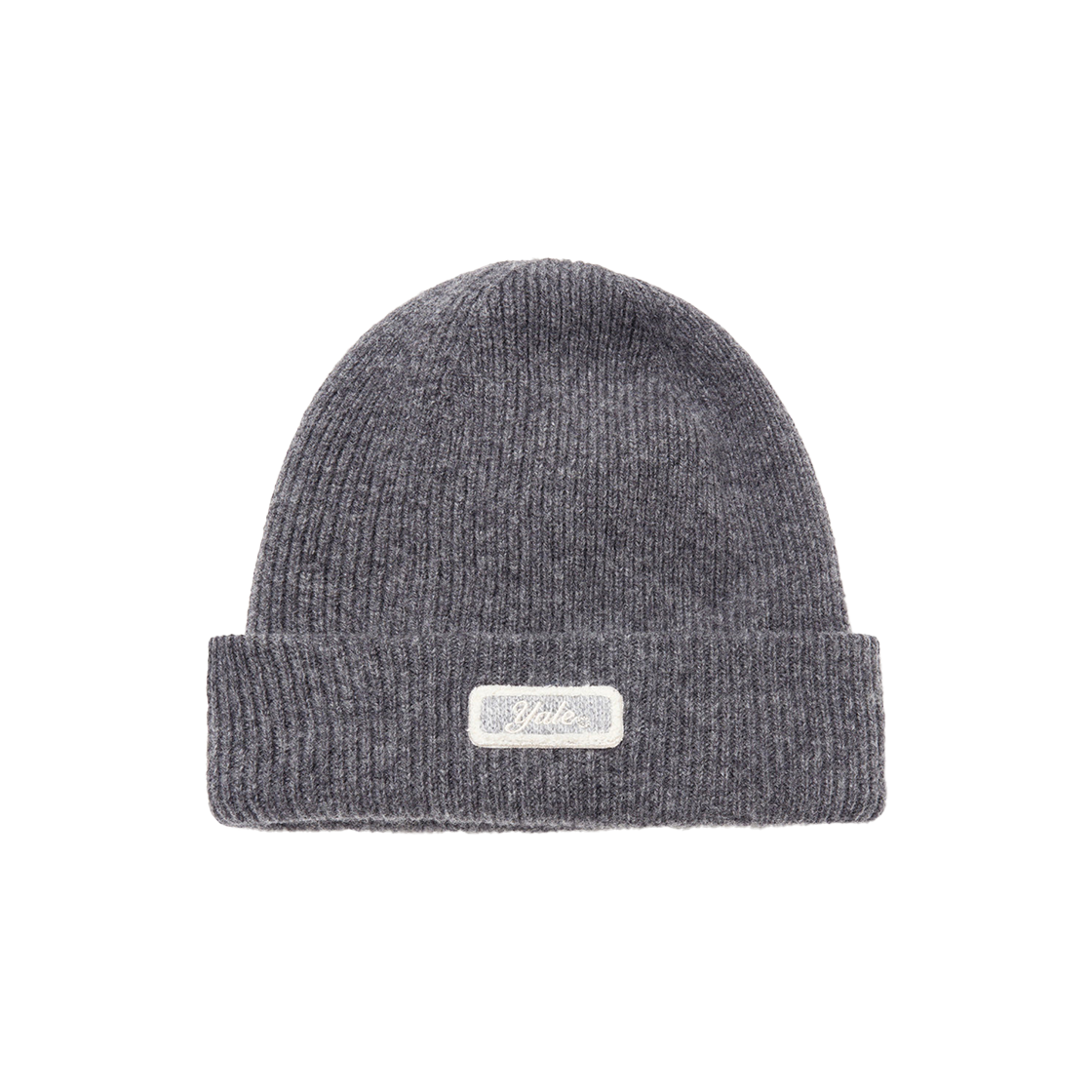 예일 울 니트 비니 차콜(Yale Wool Knit Beanie Charcoal)