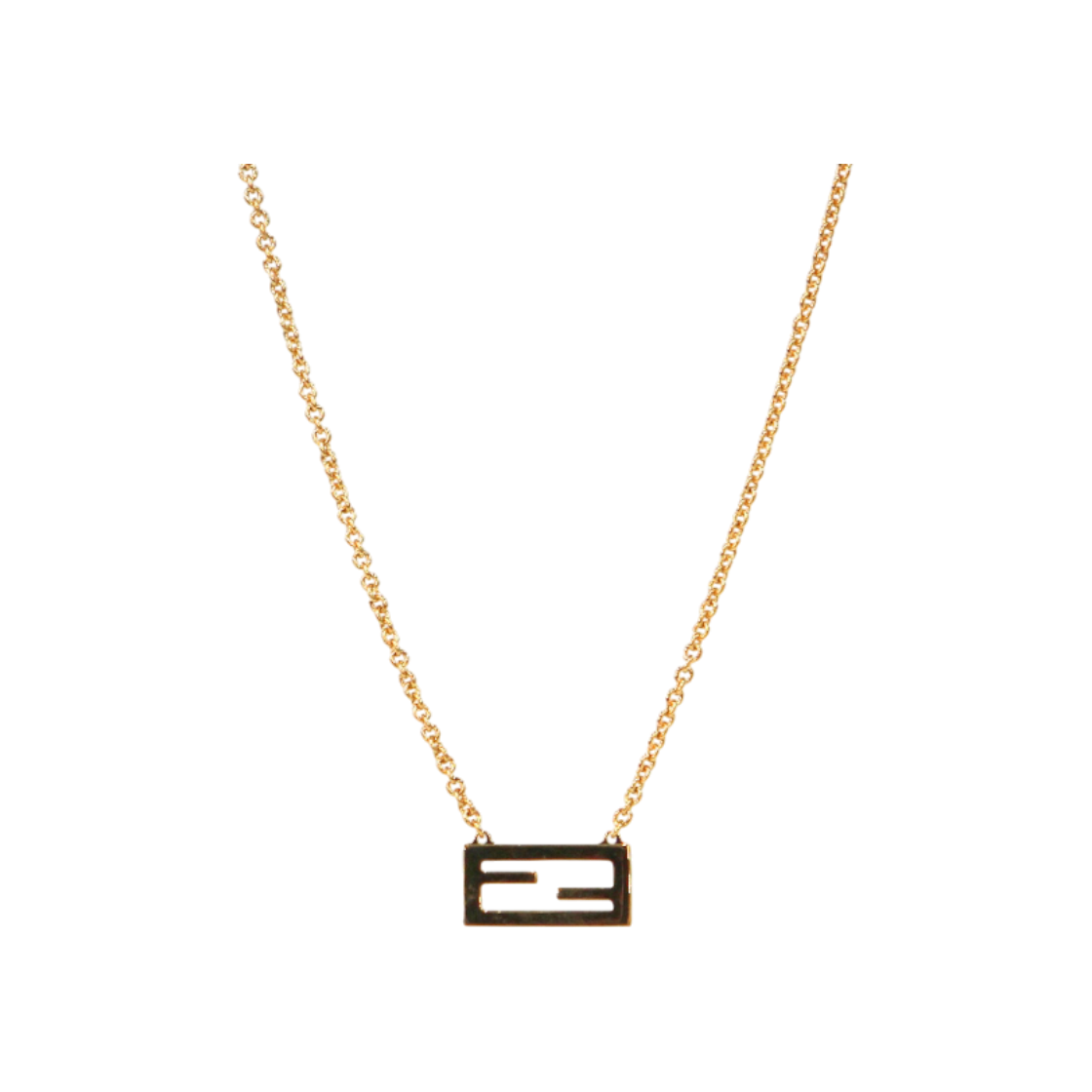 펜디 FF 골드 목걸이 A-B32946(Fendi FF Gold Necklace) - 1