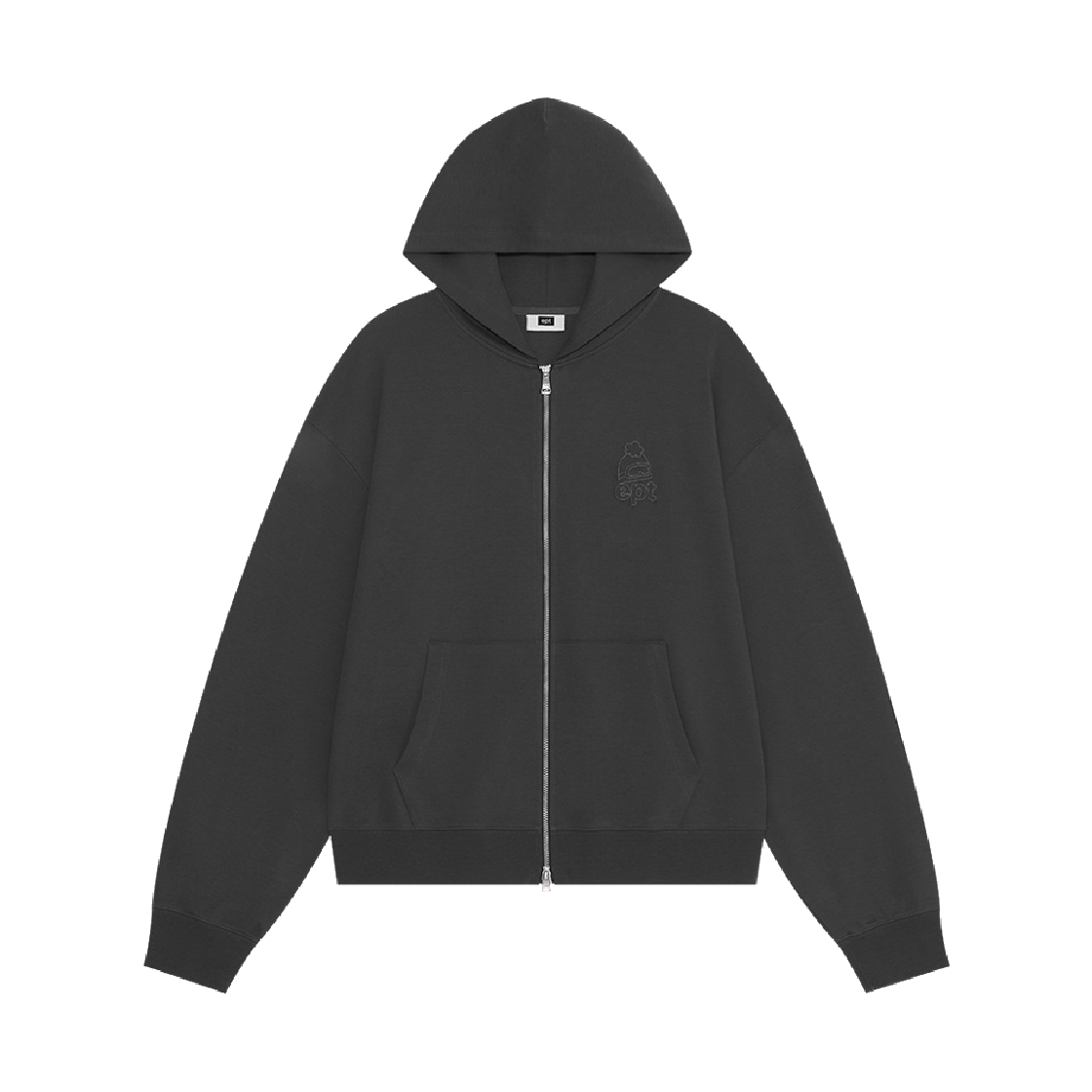 EP5FN3HZ00950 EPT Winter Sports Zip-Up Hoodie Charcoal
