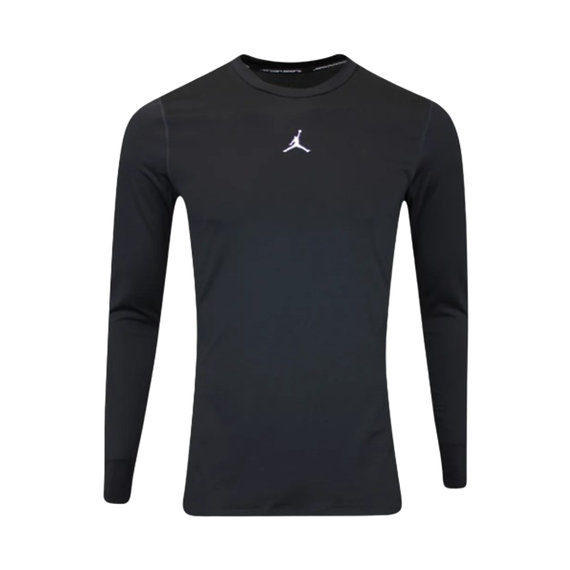 HQ8684-010 Jordan Sport Dri-Fit Long Sleeve Base Layer Top Black White (HQ8684-010)