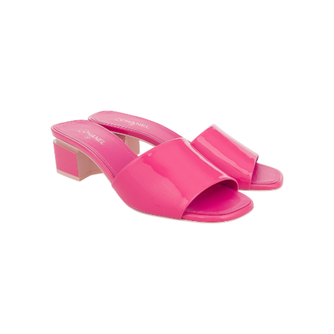 샤넬 페이던트 뮬 38 핫핑크(5ET1489)