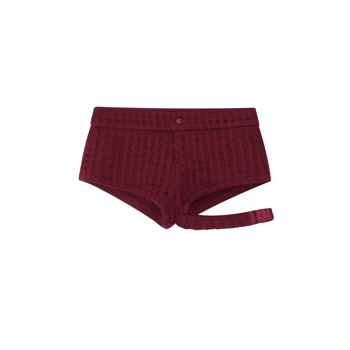 본네 스트랩 마이크로 쇼츠 레드(Bonnae Strap Micro Shorts Red)