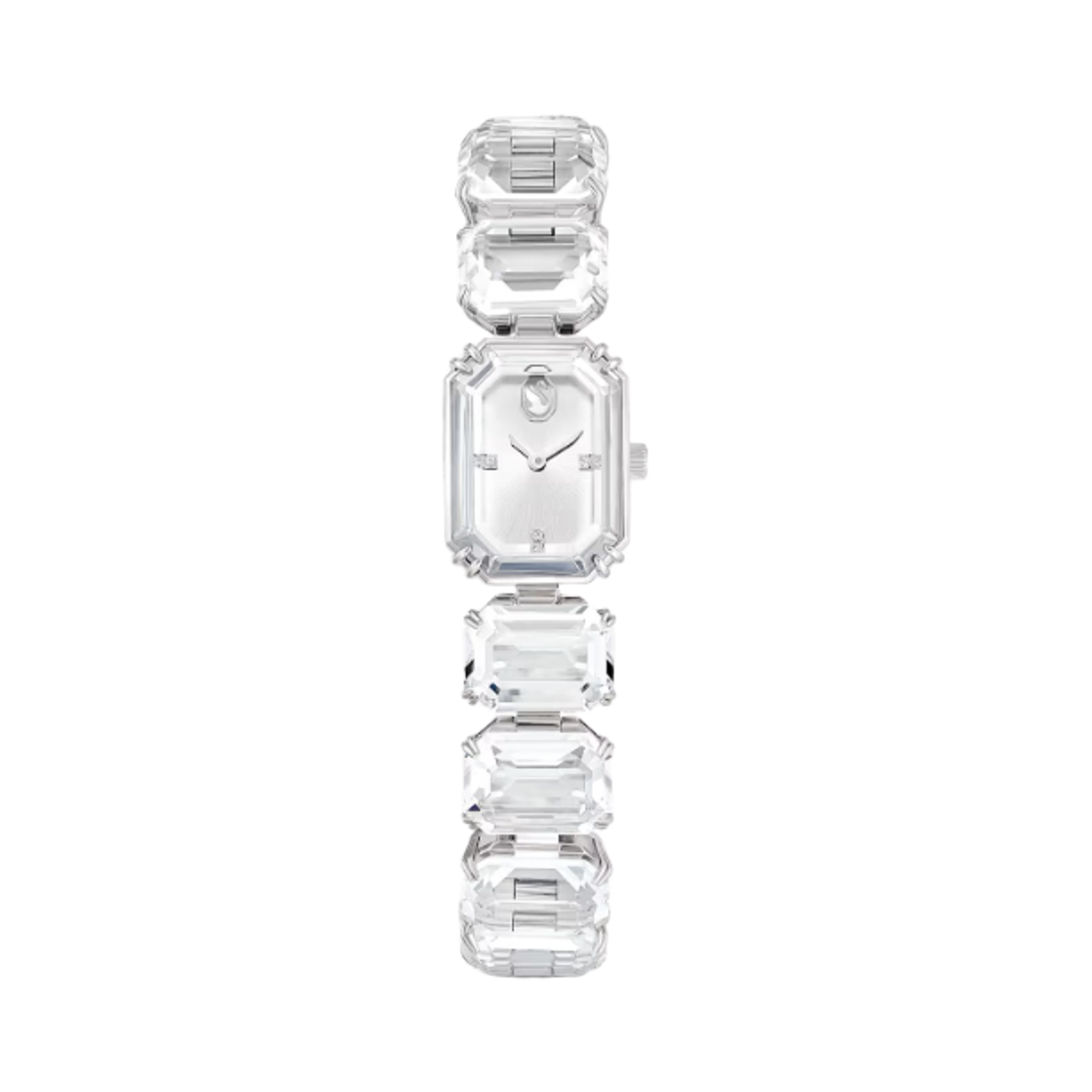 5729182 (W) Swarovski Watch Octagon Cut Bracelet 17mm White Stainless Steel