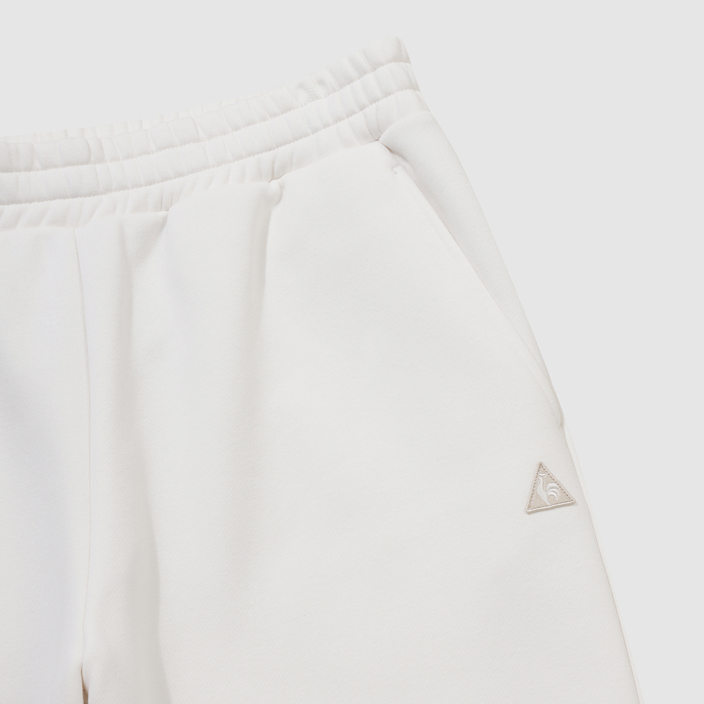르꼬끄 스포르티브 유니 기모 루즈핏 스트레이트 팬츠 - 아이보리 QQ423LFPO1(le coq sportif Unisex Essential Brushed Straight Pants Ivory) - 6