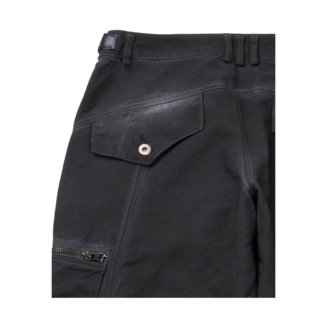 미스테페넘 버전 3.0 다이드 로우 라이즈 팬츠 블랙(MYSTEPHENM VOL. 3.0 Dyed Low Rise Pants Black) - 5