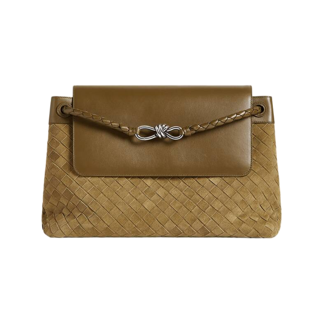 보테가 베네타 안디아모 메신저 머드(Bottega Veneta Andiamo Messenger Mud)