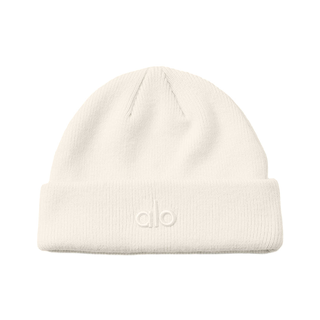 A0499U (W) Alo Yoga Notable Beanie Ivory