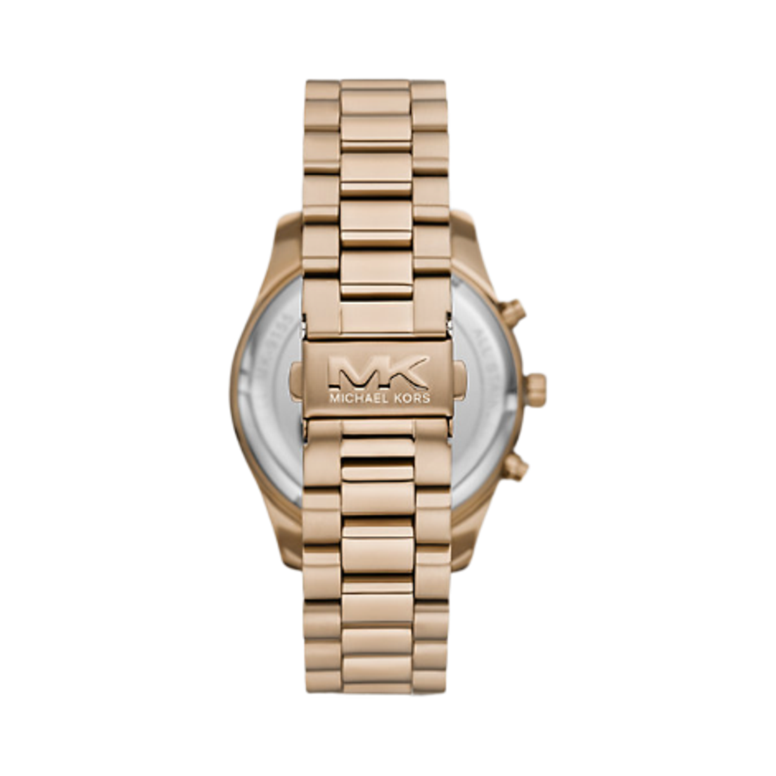마이클 코어스 오버사이즈드 렉싱턴 쿼츠 쓰리핸드 44mm 스테인리스 스틸 베이지 골드(Michael Kors Oversized Lexington Quartz Three-Hand 44mm Stainless Steel Beige Gold) - 2