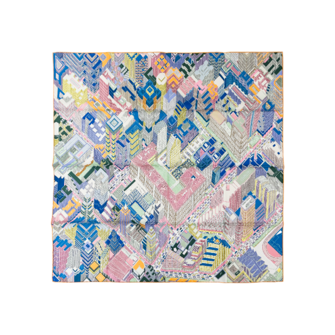 에르메스 팡탱시티 까레스카프 90(5HS0182)(Hermes Pantin City Carre Scarf 90)