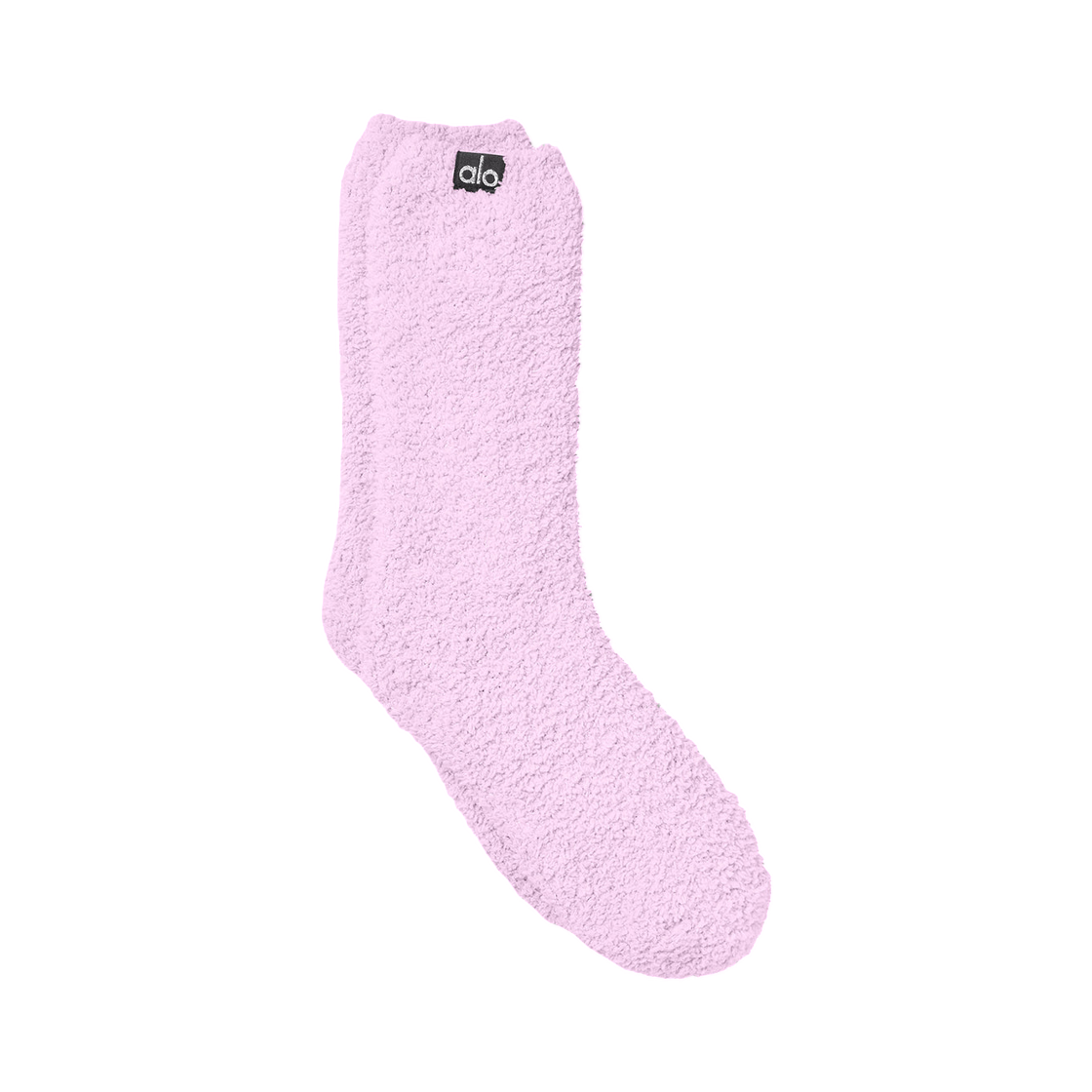 A0429W (W) Alo Yoga Plush Lush Sock Sugarplum Pink