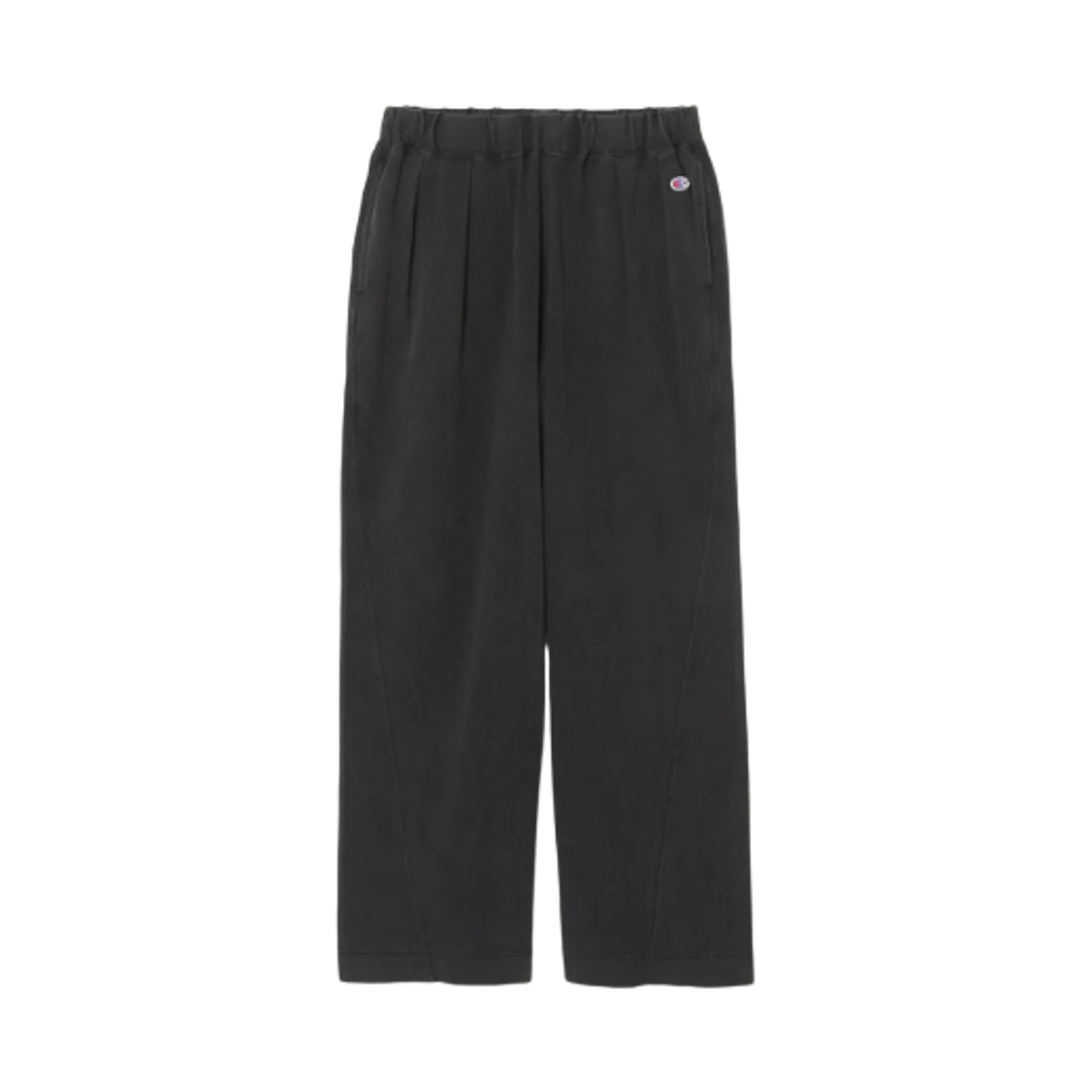 챔피온 x N.훌리우드 와이드 코튼 팬츠 오프 블랙(Champion x N.Hoolywood Wide Cotton Pants Off Black)