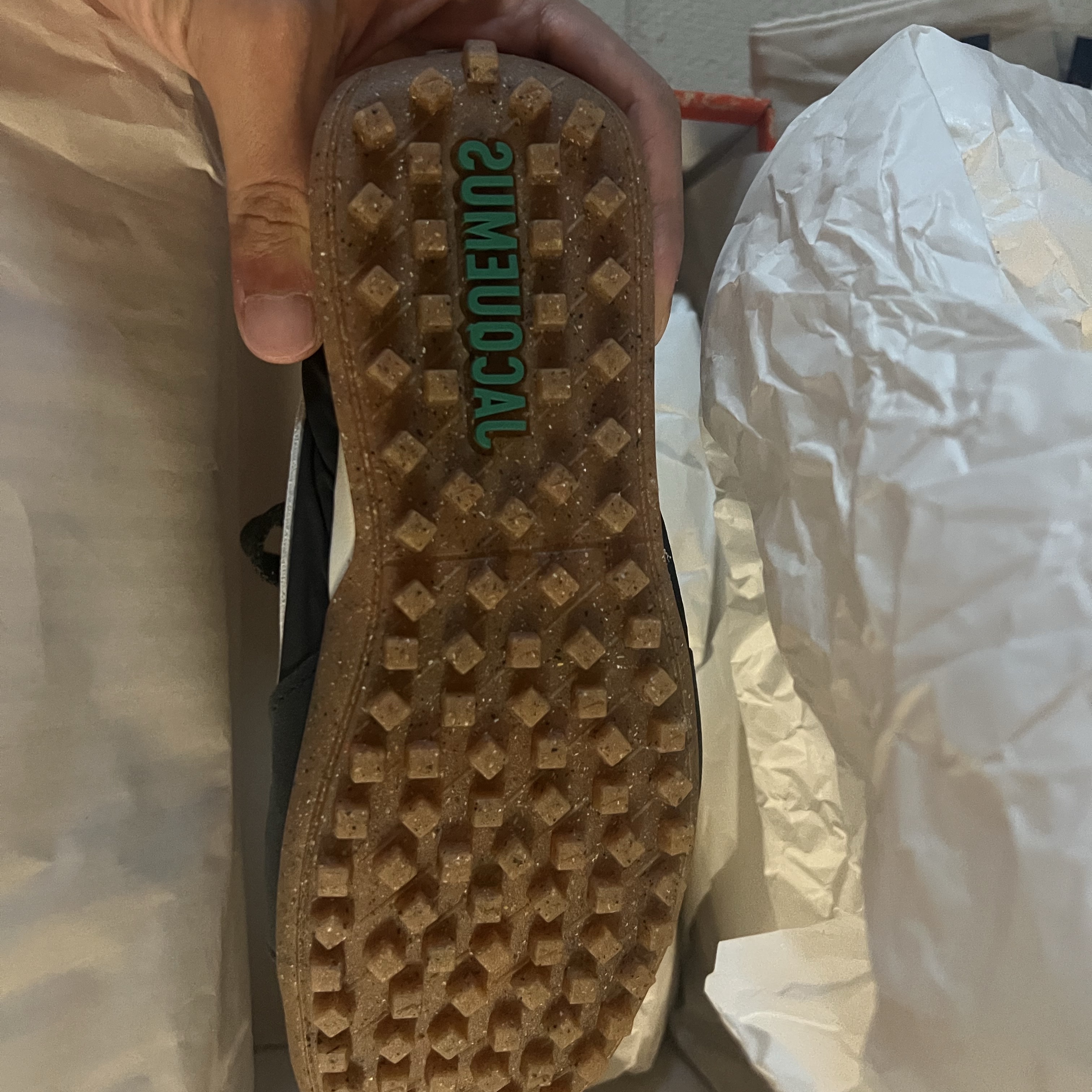 Nike x Jacquemus Moon Shoe SP Off Noir Cashmere 착용 스타일 - 4