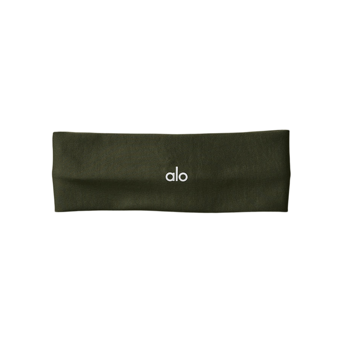 (W) 알로 요가 에어리프트 헤드밴드 그린 올리브((W) Alo Yoga Airlift Headband Green Olive) - 1