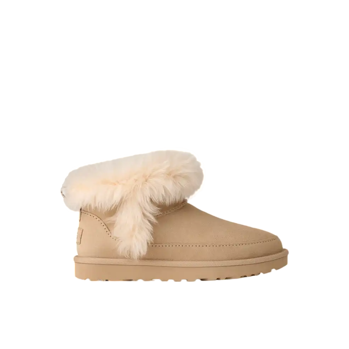 1173832-SNDCS (W) UGG Classic Ultra Mini Chalet Sandcastle