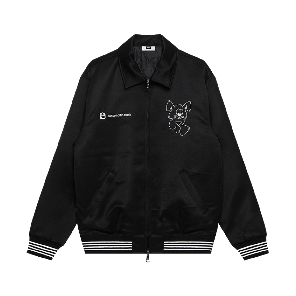 EP5FN3JK00105 EPT Nibble Satin Jacket Black