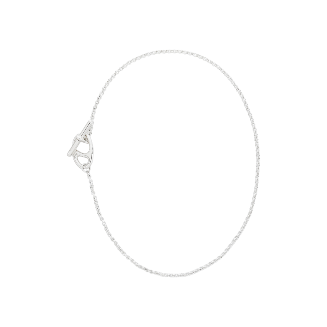 에르메스 샹달 펑크 네크리스 44 실버 (5HA0912)(Hermes Chandal Punk Necklace 44 Silver) - 1