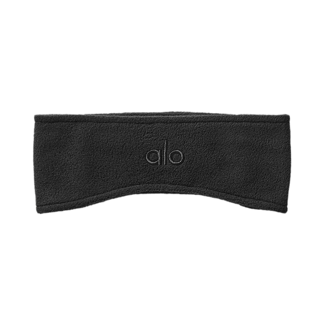A0783U (W) Alo Yoga Polar Fleece Ear Warmer Black