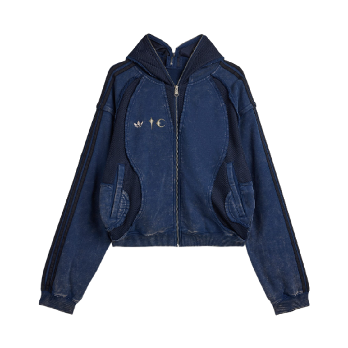 ジャケット・アウター adidas Thug Club Geist PU Leather Jacket Jackets adidas x Thug Club Teamgeist Faux Leather Jacket Black