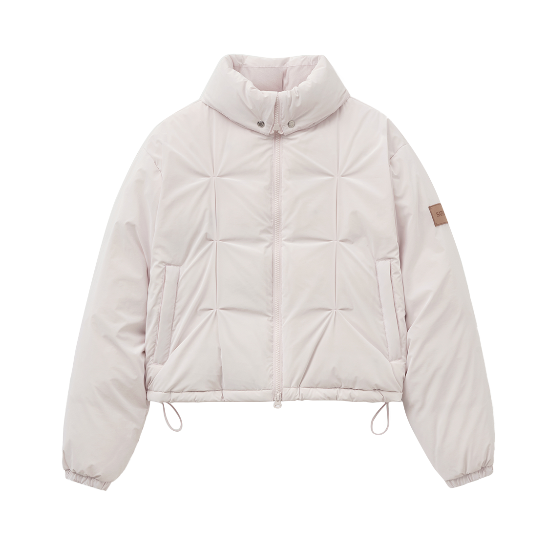 세터 우먼 오르타 2-Way 칼라 덕 다운 패딩 라이트 핑크