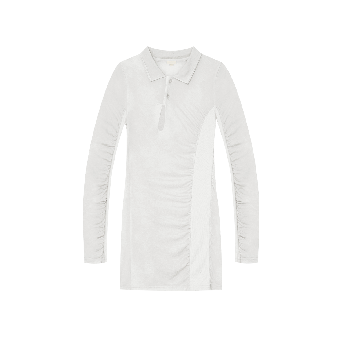 [KREAM 단독] 본네 러치드 폴로 드레스 화이트([KREAM 단독] Bonnae Ruched Polo Dress White)