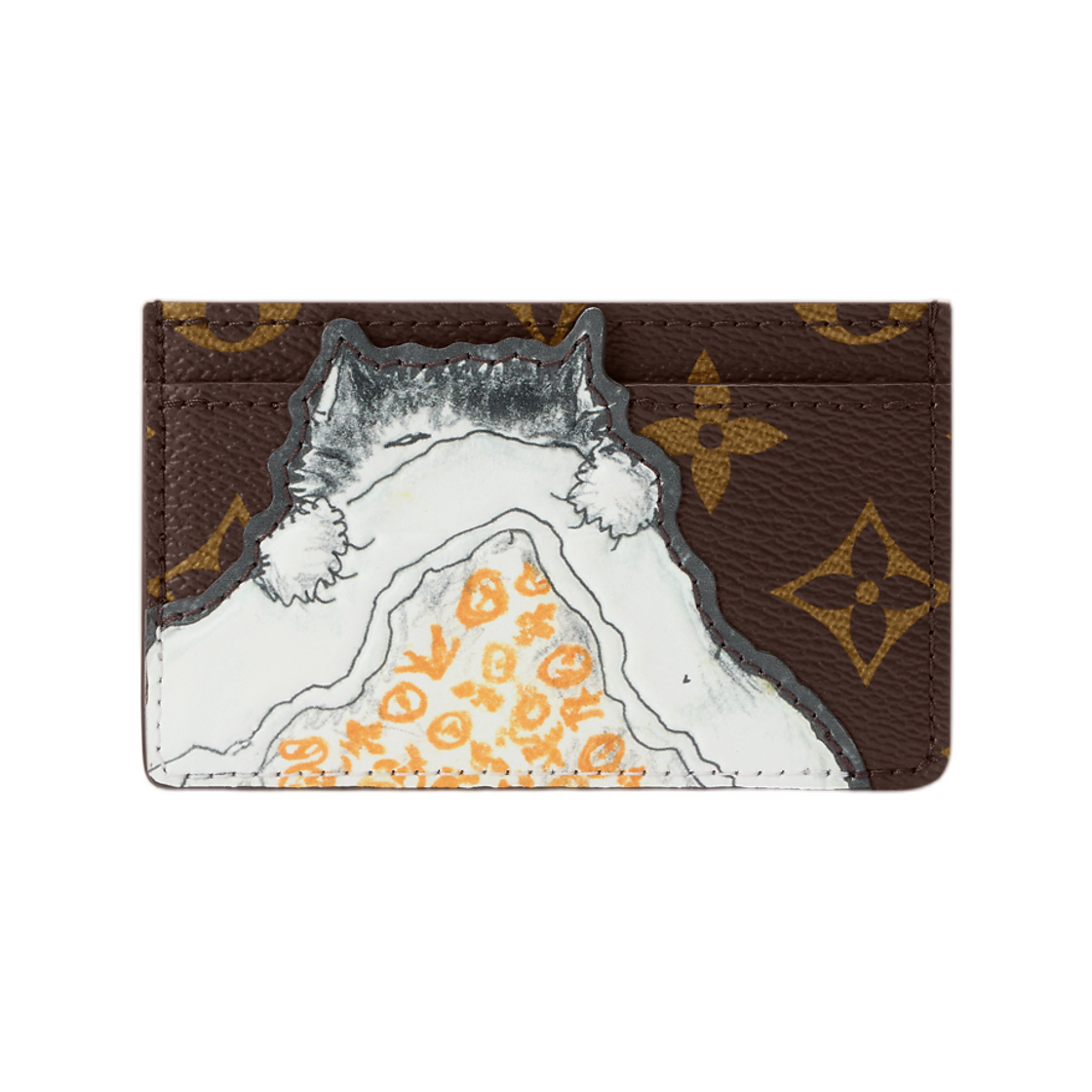 M15155 Louis Vuitton Cat Nap Card Holder Monogram