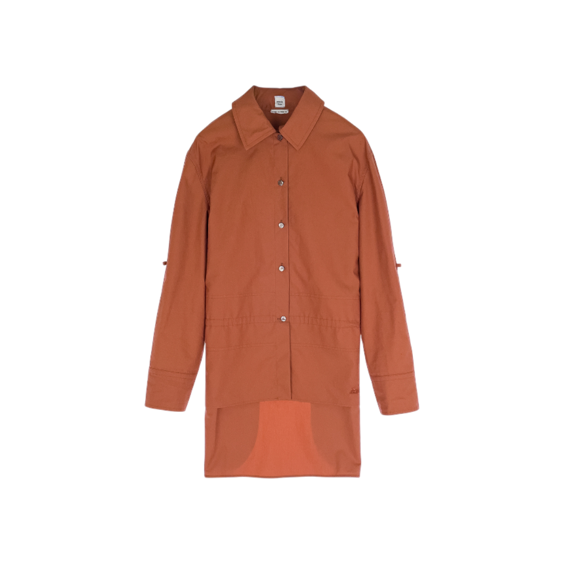 ITLPBFULG36E Hermes Unbalanced Cotton Shirt 34 Marontar