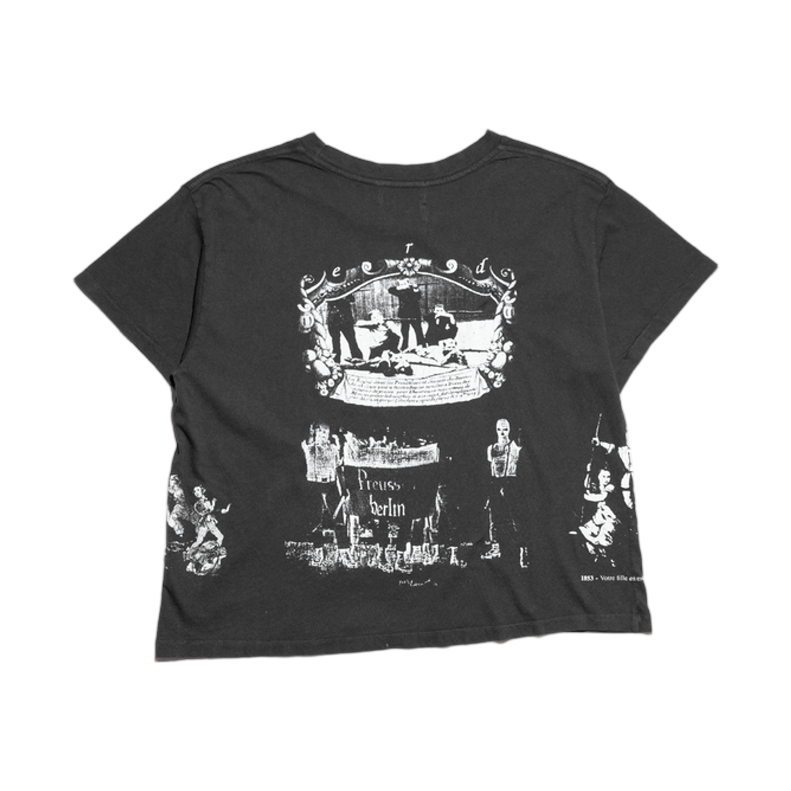 앙팡 리쉬 데프리메 나폴레옹 티셔츠 페이디드 블랙(Enfants Riches Deprimes Napoleon T-Shirt Faded Black) - 2