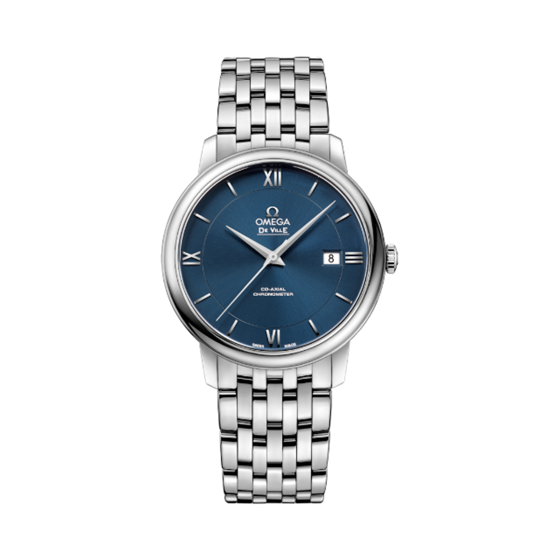 42410402003001 Omega De Ville Prestige 39.5mm Steel Blue