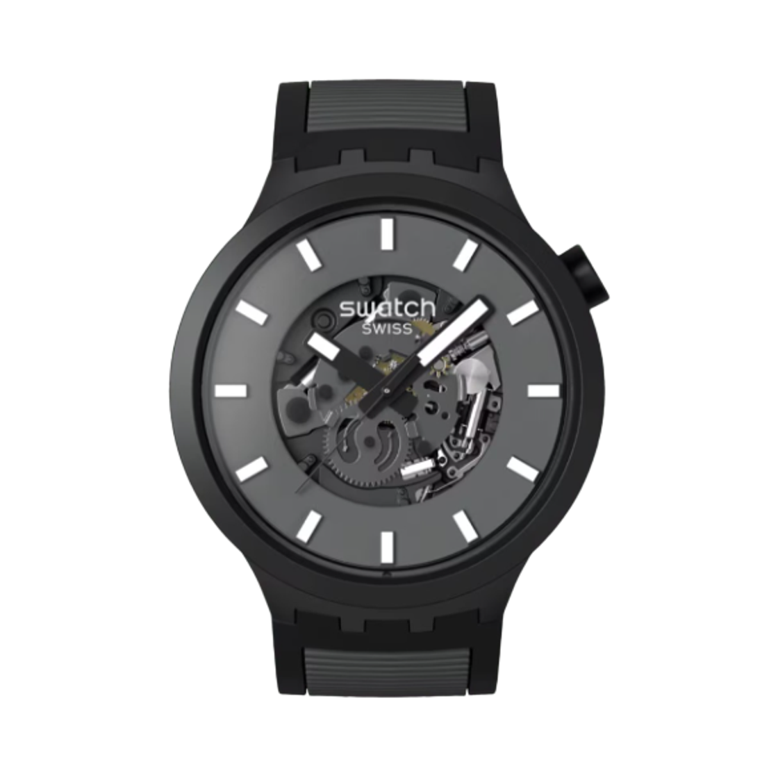 스와치 패스트 더 호라이즌 47mm 쿼츠 블랙(Swatch Past The Horizon 47mm Quartz Black)