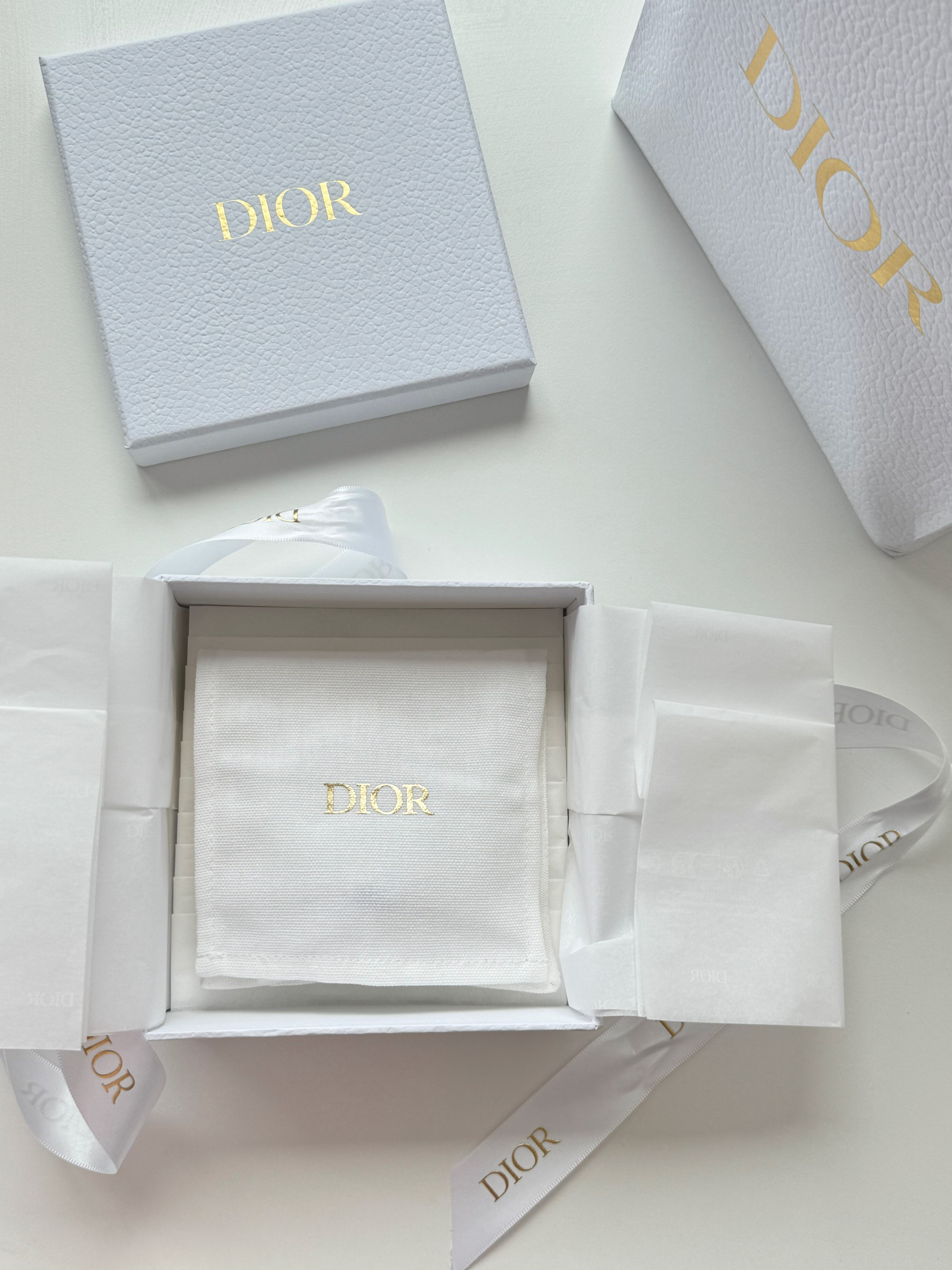 Dior Clair D Lune Bracelet Silver Finish Metal & White Crystals 착용 스타일 - 1