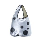 ACOC Dot Bubble Bag Glossy Silver