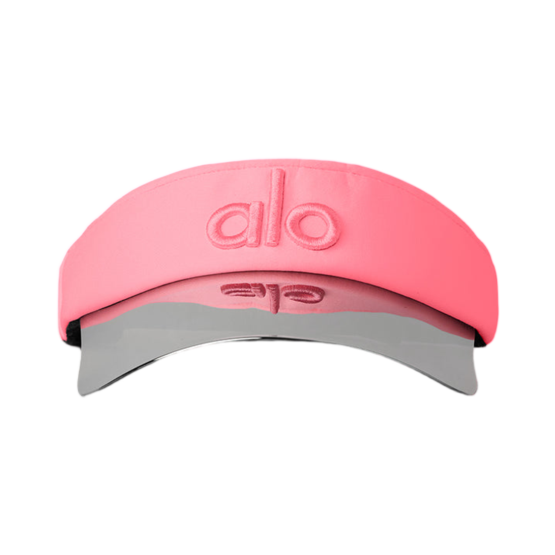 (W) 알로 요가 에어리프트 솔라 바이저 네온 버블검((W) Alo Yoga Airlift Solar Visor Neon Bubblegum) - 2