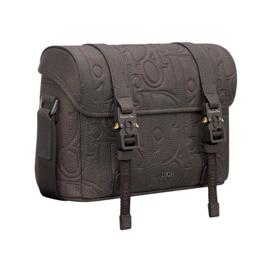 디올 힛 더 로드 메신저 백 플랩 디올 그래비티 빈티지 레더 브라운(Dior Hit The Road Messenger Bag with Flap Dior Gravity Vintage Leather Brown) - 2