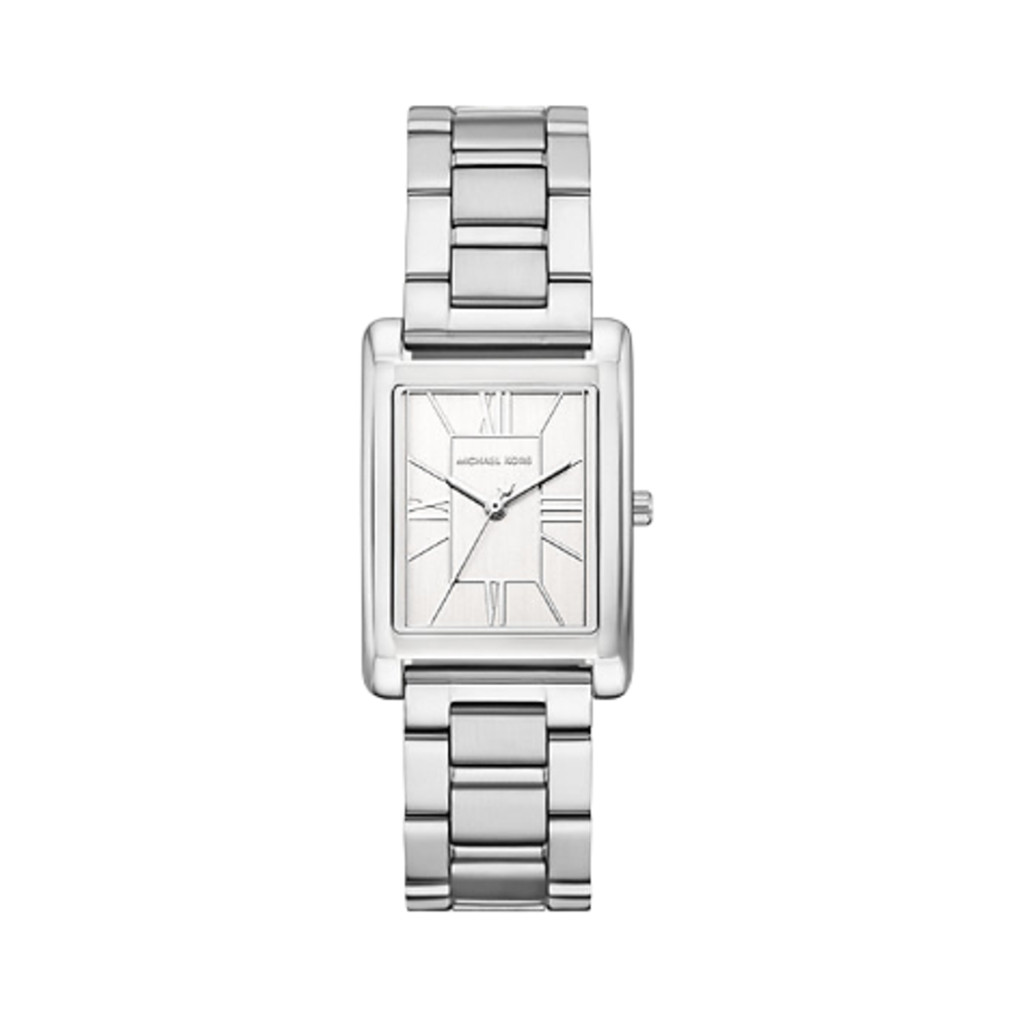 (W) 마이클 코어스 에섹스 쿼츠 쓰리핸드 36.5mm 스테인리스 스틸 실버((W) Michael Kors Essex Quartz Three-Hand 36.5mm Stainless Steel Silver)