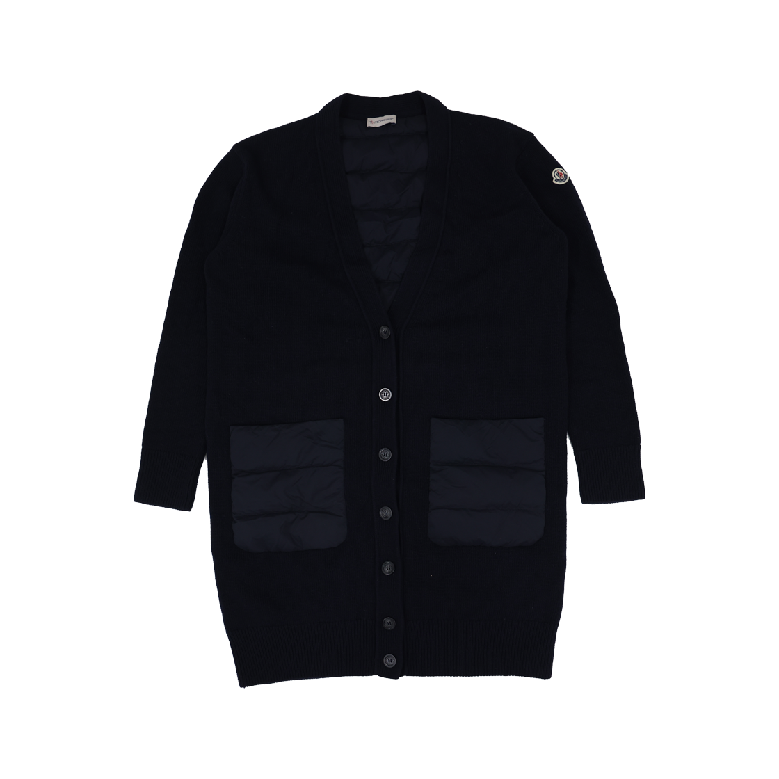 ITDLAIOMGTPV Moncler Black Jumper Cardigan