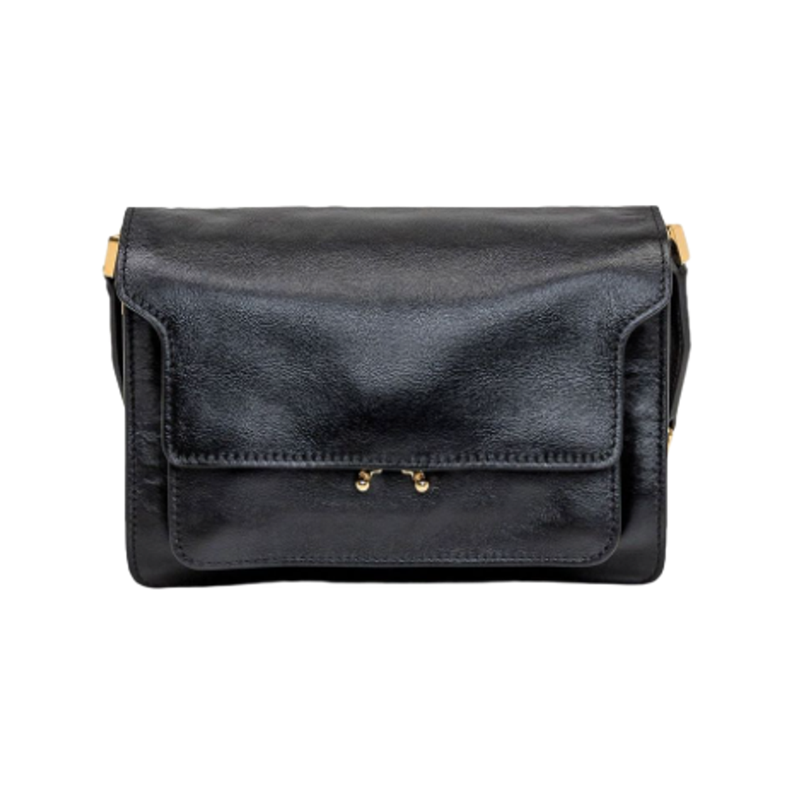 마르니 미디움 트렁크백 블랙(Marni Medium Trunk Bag Black)