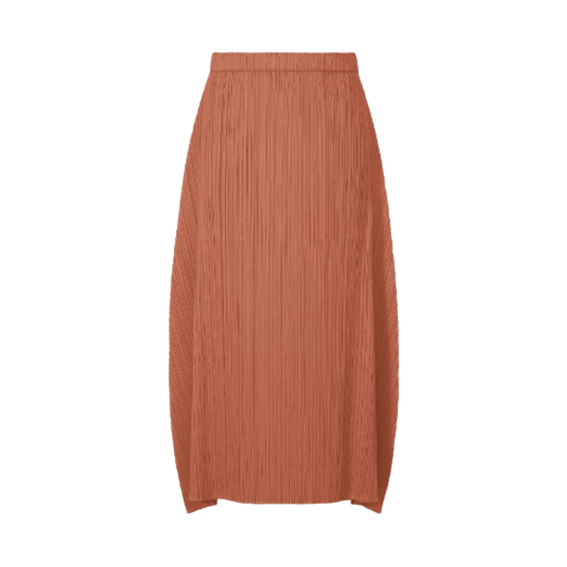 (W) 플리츠 플리즈 이세이 미야케 MC 옥토버 스커트 코랄 핑크((W) Pleats Please Issey Miyake MC October Skirt Coral Pink)
