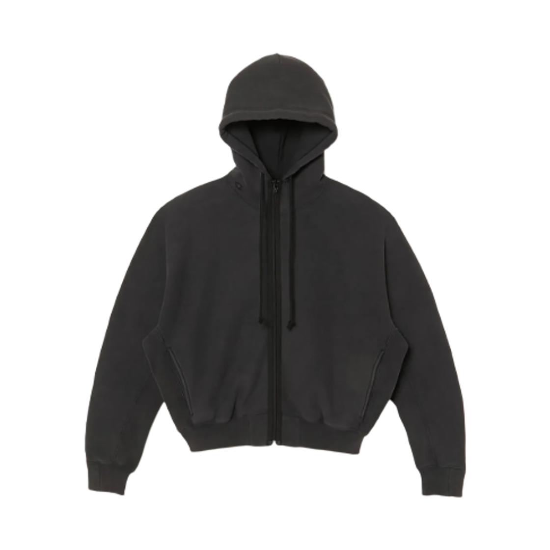 CHPU252CCHT068OB Champion x N.Hoolywood Reverse Weave Hooded Zip Up Off Black
