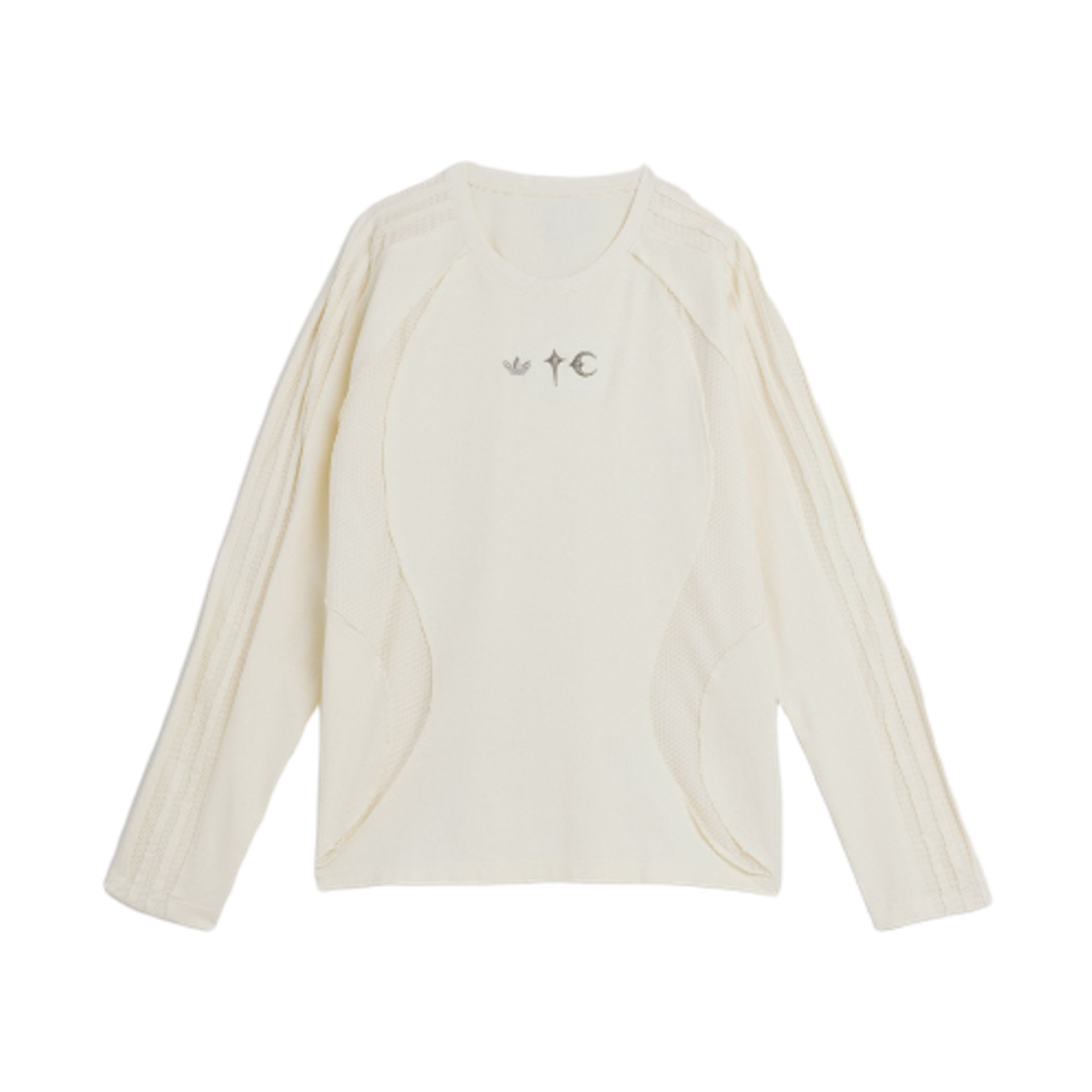 KC2198 Adidas x Thug Club Long Sleeve T-Shirt Cream White - KR Sizing