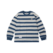 AAPE Now Long Tee Navy Grey - 25FW