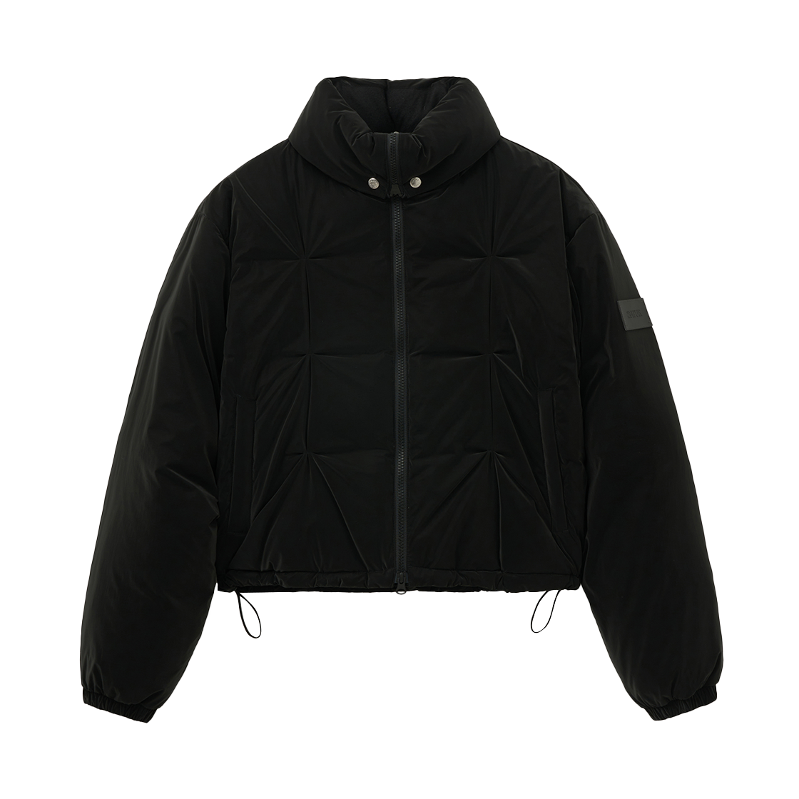 세터 우먼 오르타 2-Way 칼라 덕 다운 패딩 블랙