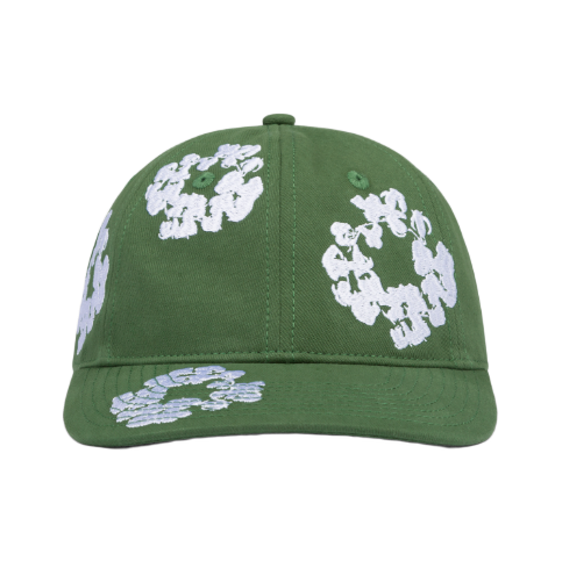 데님 티어스 더 코튼 리쓰 캡 그린(Denim Tears The Cotton Wreath Cap Green)