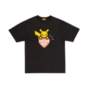 Human Made x Pokemon Graphic T-Shirt Black Coral Pink - Seoul Store Exclusive