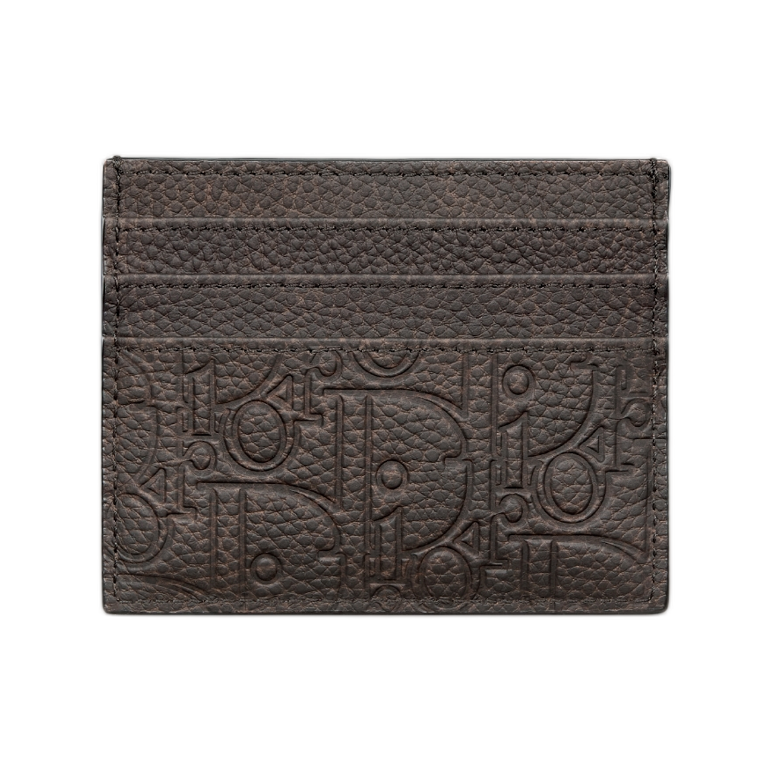 디올 카드 홀더 디올 그래비티 빈티지 레더 브라운(Dior Card Holder Dior Gravity Vintage Leather Brown) - 2