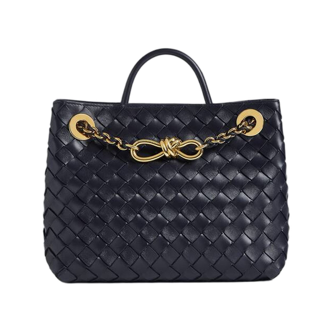 보테가 베네타 스몰 안디아모 체인 녹터널(Bottega Veneta Small Andiamo Chain Nocturnal)