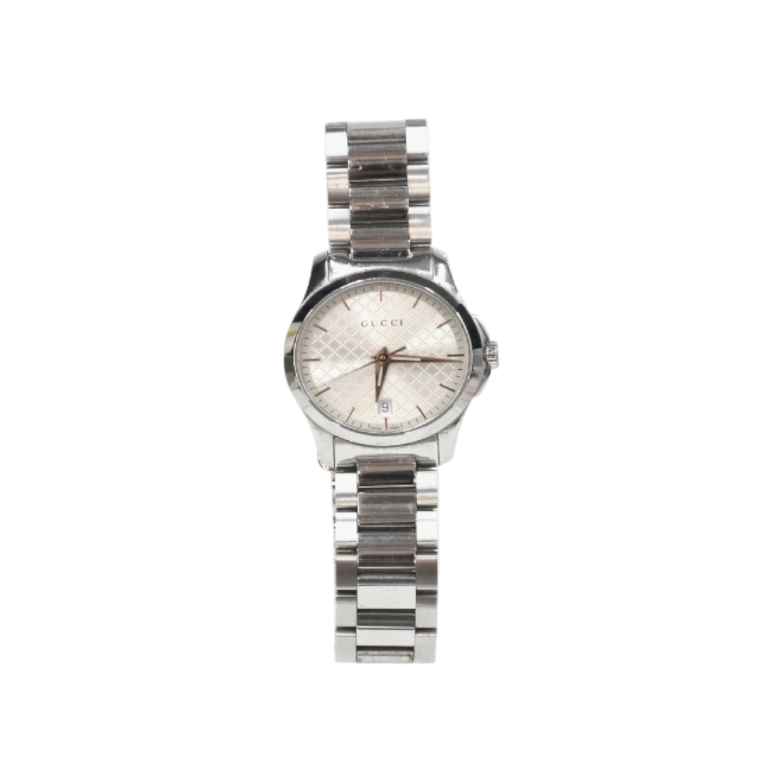 구찌 29mm 타임리스 실버 시계 A-B33579(Gucci 29mm Timeless Silver Watch)