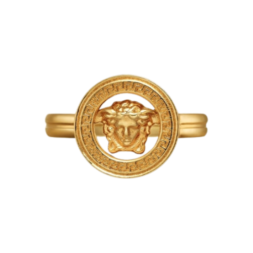1020674-1A00620-3J000 Versace Medusa '95 Ring Light Gold