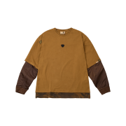 AAPE Fancy Main Long Tee Light Brown - 25FW