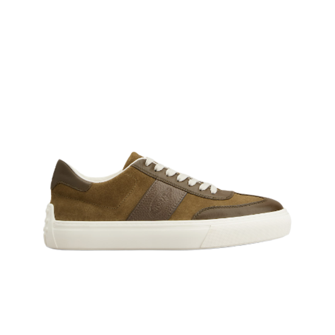 XXM03E0GC50QRV0EY8 Tod's Sneakers in Suede Green Grey