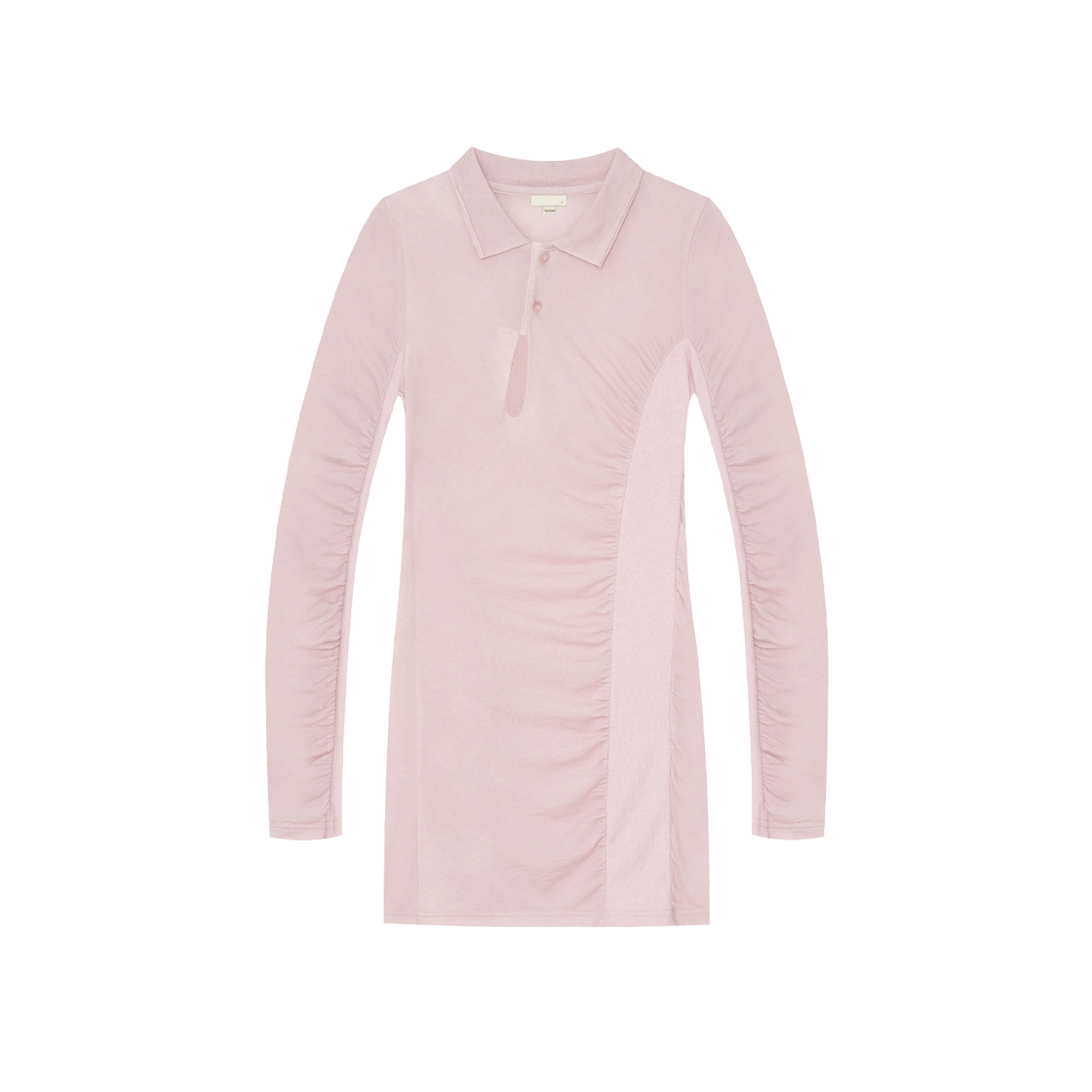 Bonnae-143 [KREAM 단독] Bonnae Ruched Polo Dress Pink